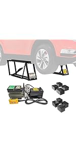 QuickJack 7000TL Portable 7,000lb Capacity Car/Vehicle/ Auto Lift/Home/Shop/Garage/Mechanic Use W...