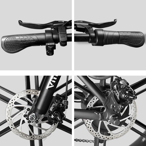 Aluminum Alloy Disc Brake &amp; Rotary Throttle