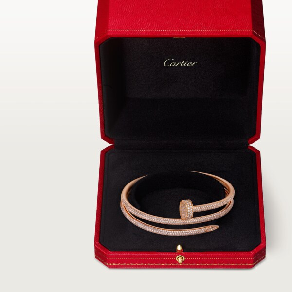 Juste un Clou bracelet Rose gold, diamonds