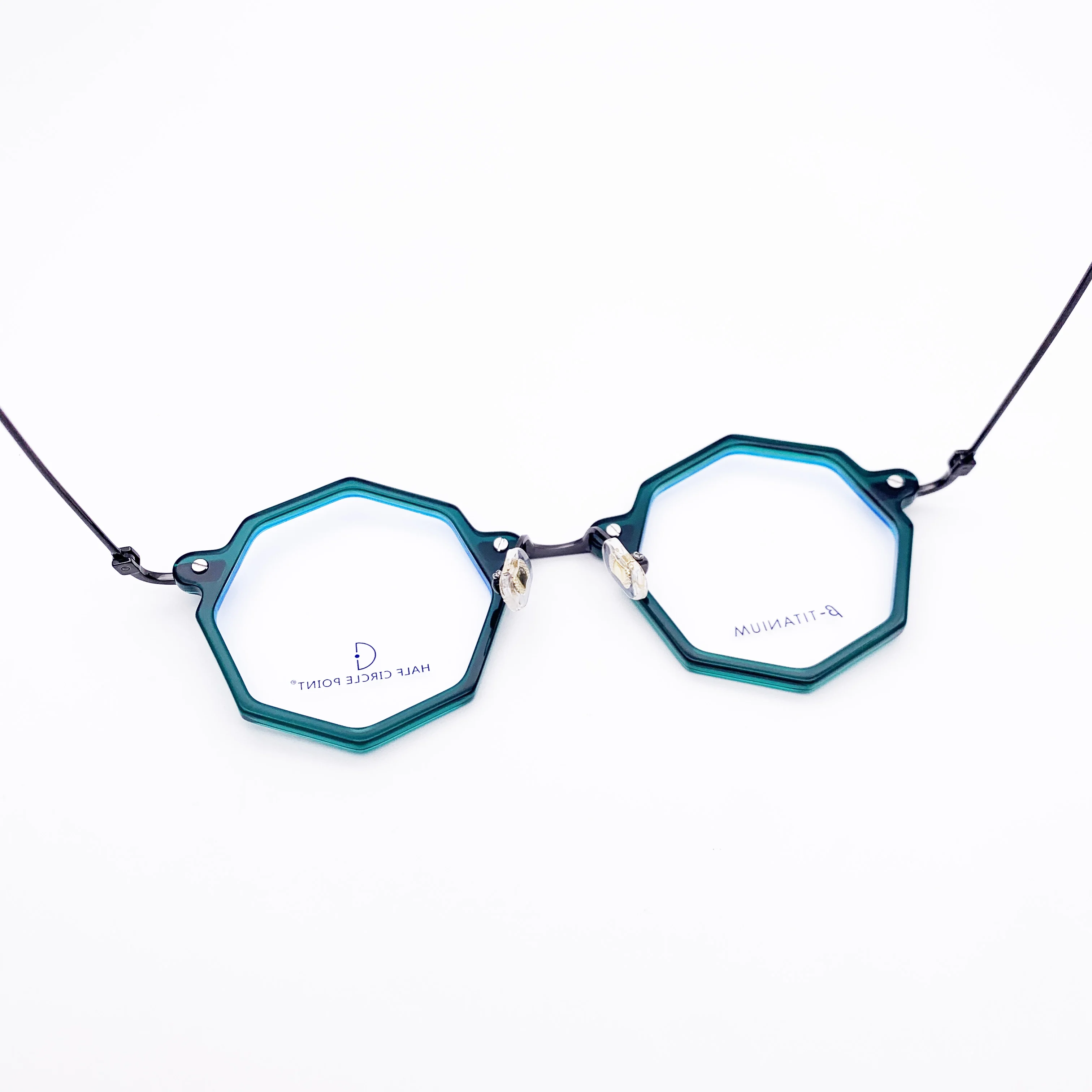 Belight Optical New Arrival Fancy Vintage Retro Acetate with Titanium Arm Spectacle Frame Precription Lens Eyeglasses HP2021308