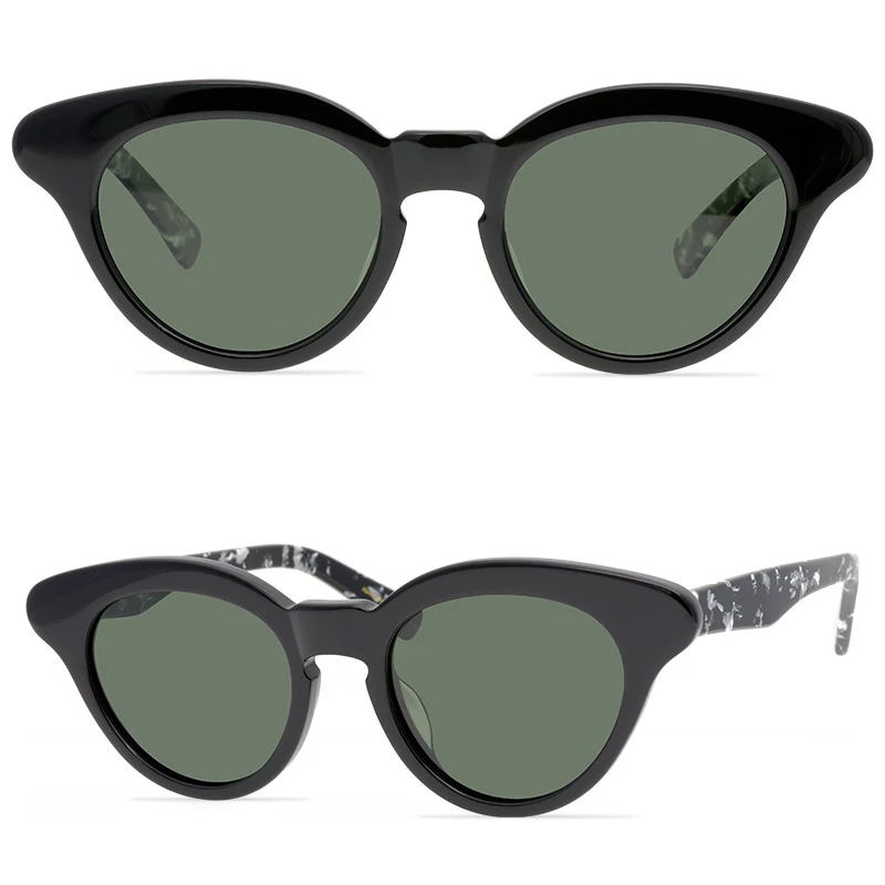 Belight Optical  Women UV400 THE MASK Japan Design Chic Butterfly Style Thick Acetate Sunglasses with Case Oculos MA21002