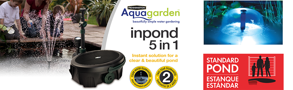 Aquagarden Inpond 5 in 1 - 300 Gallon Model