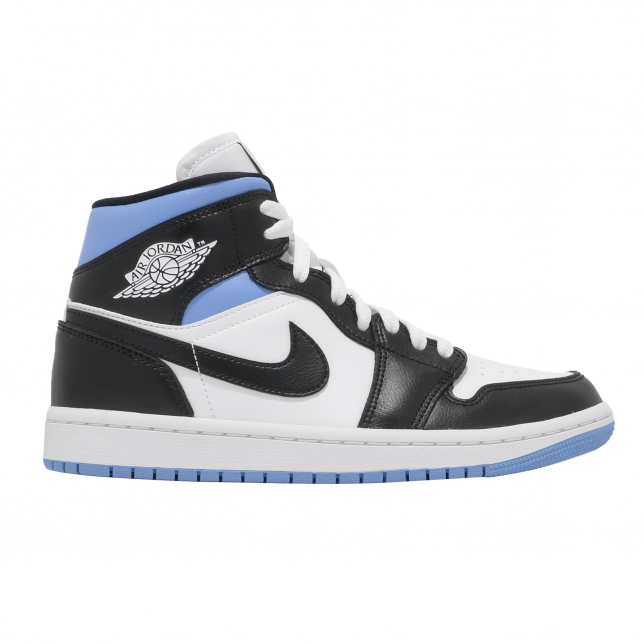 Air Jordan 1 Mid WMNS White Black University Blue BQ6472102