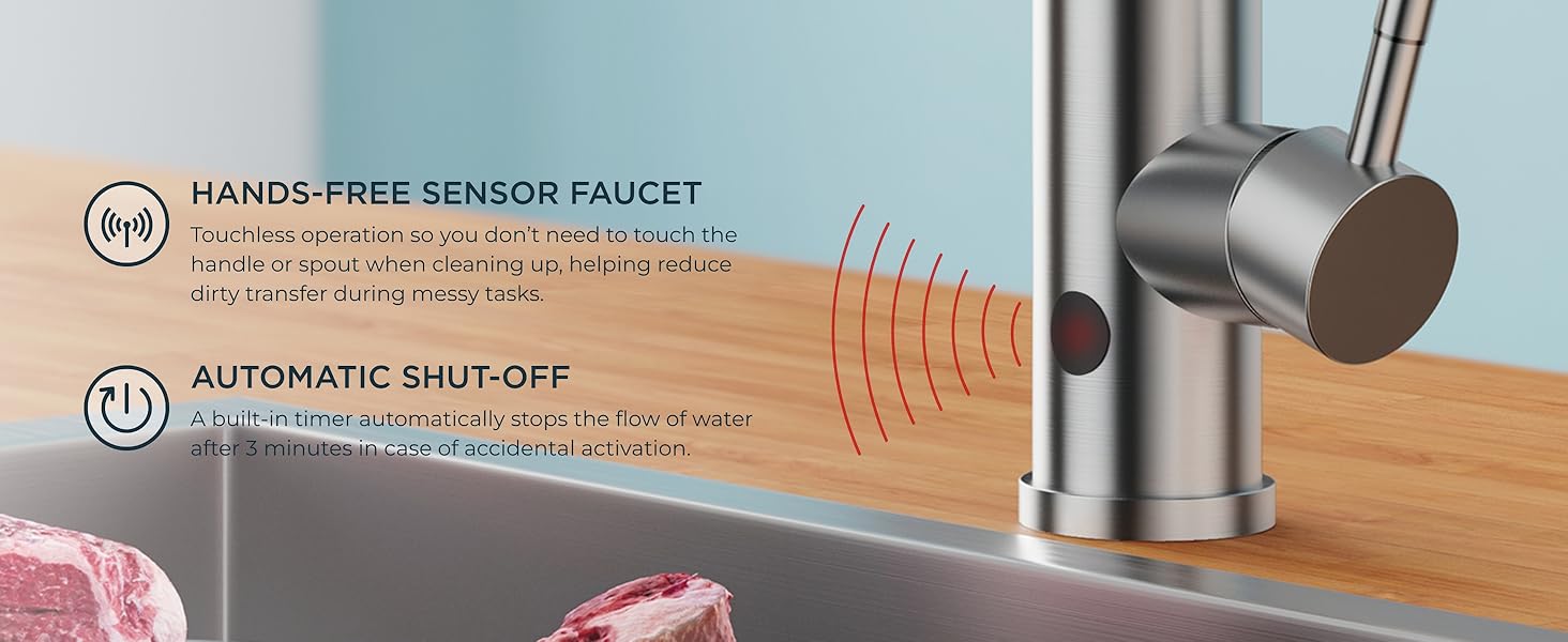 touchless kitchen faucet