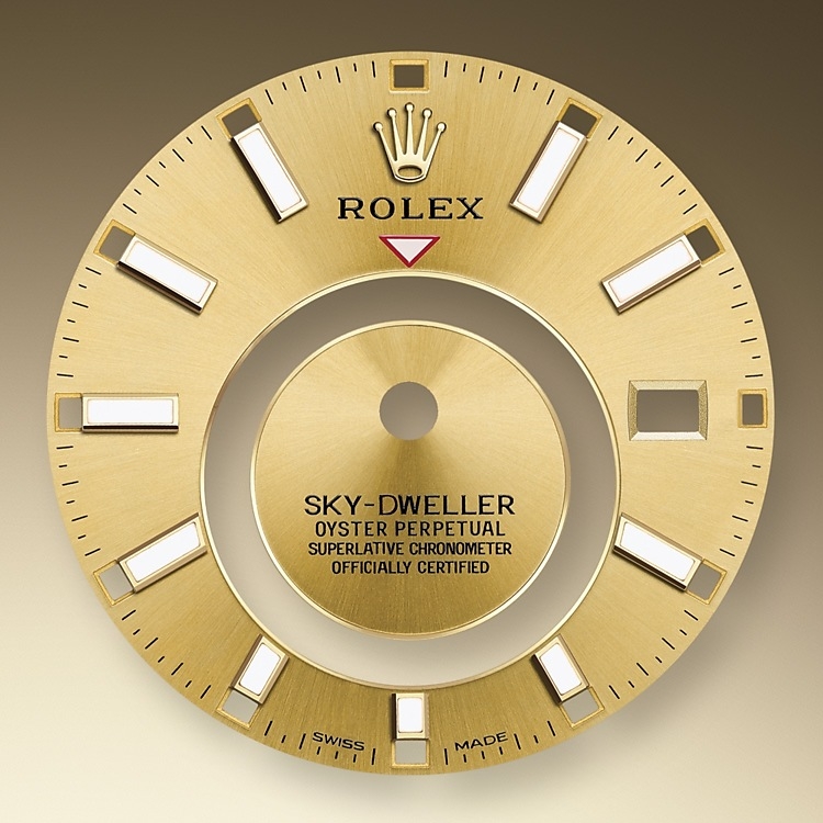 Rolex Sky-Dweller in Oystersteel and gold, m326933-0001 | Europe Watch Company