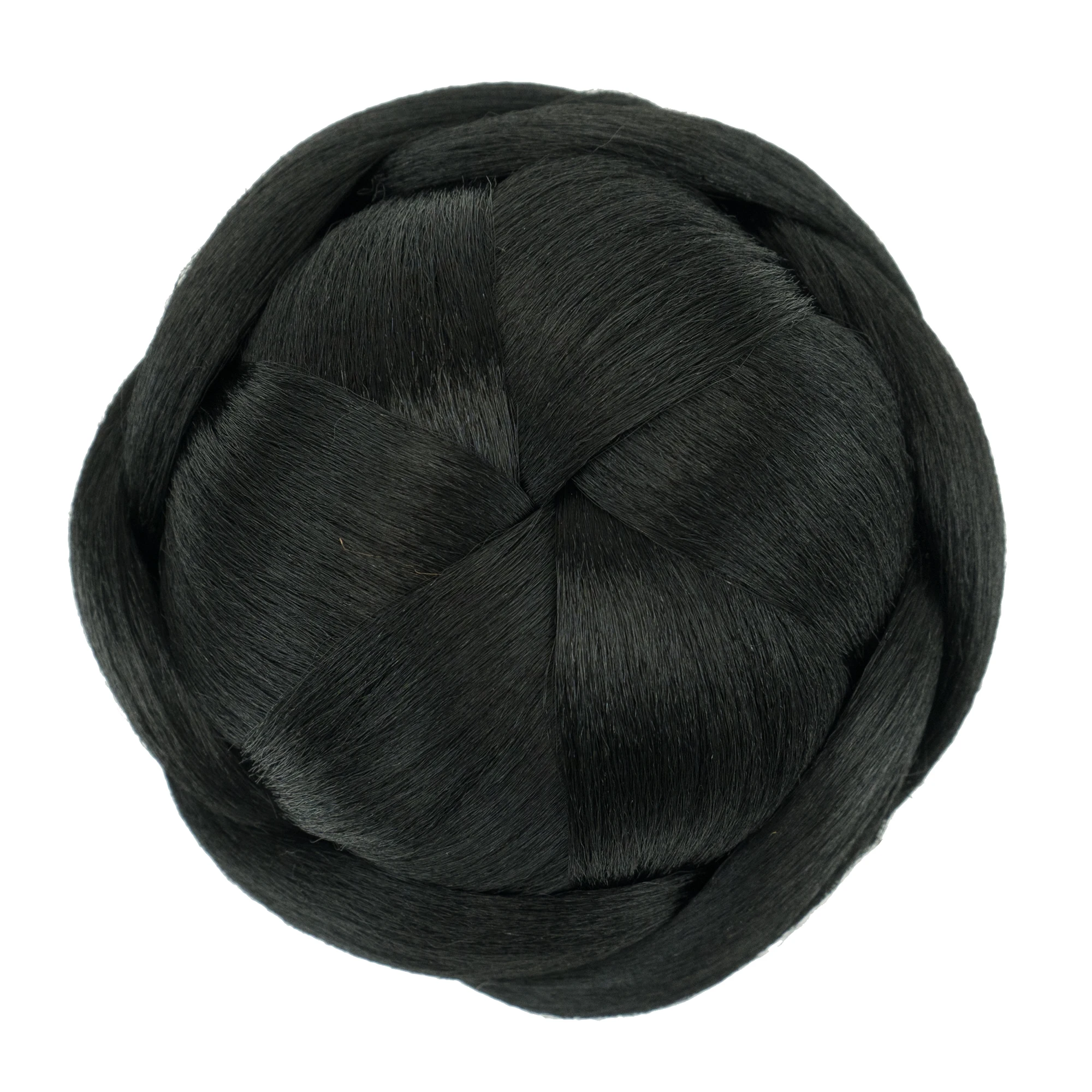 Soowee Large Size Dancer Braided Chignon Hair Cover Donut Hairpieces Scrunchies Hair Bun Wig Updo for Women