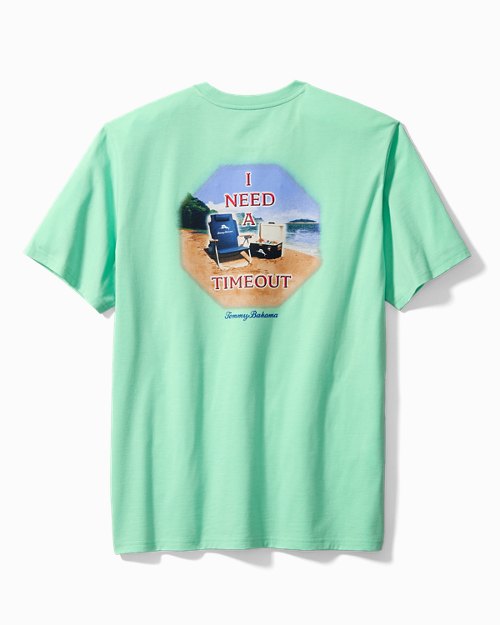 Big and Tall I Need a Time Out Graphic T-Shirt111