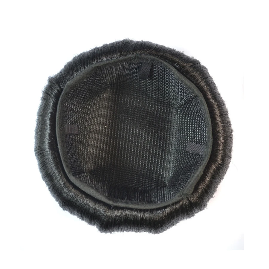 Synthetic Donut Chingnon Hairpiece Hair Extensions for Women Instant Fake Afro Updo Scrunchie Hair Bun