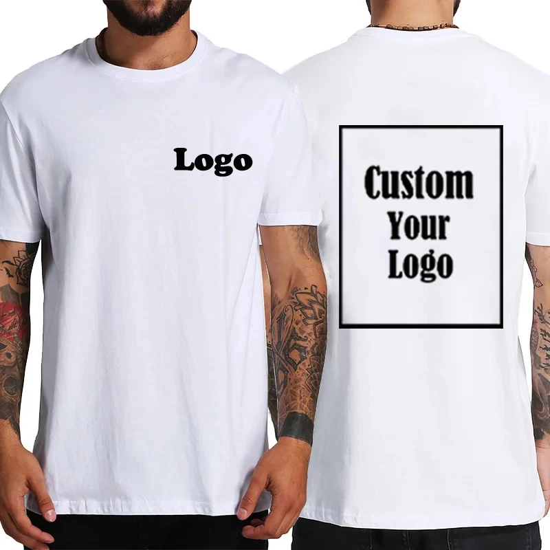 Women Printed Design Custom T Shirt Cotton Make Your Design Logo Men Tee Gifts Customized Harajuku Women DIY T-shirt Fashion Top