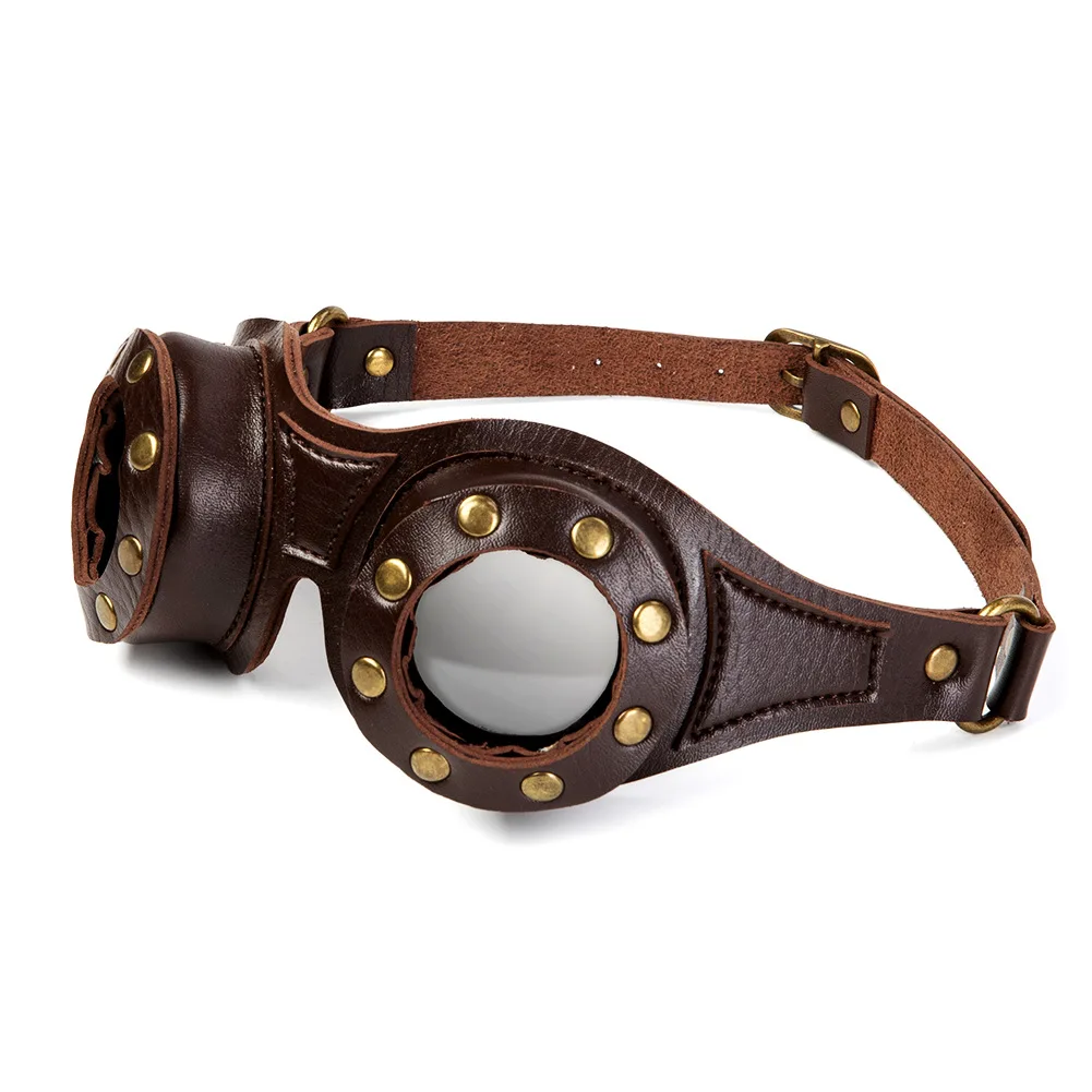 Belight Optical New Arrival Fancy Vintage Retro Halloween Cosplay Steampunk Industrial Gothic Style Outdoor Goggles FGS007CF