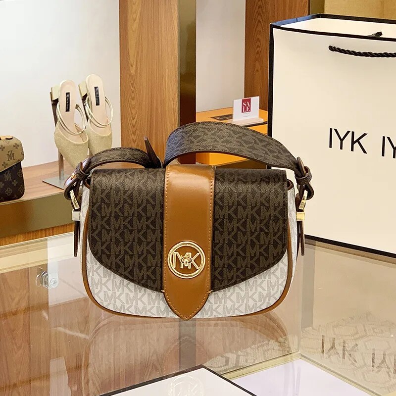 MKJ 2023 Luxury Women's Handheld Small Square Bags High Quality Designer Crossbody Bag Fashion Versatile Handheld Bag for Women