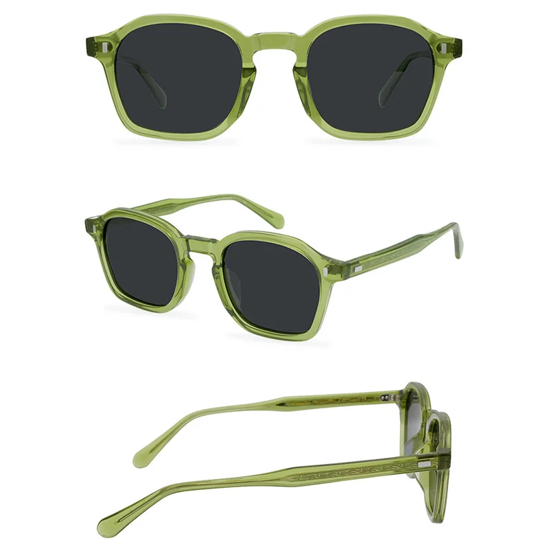 Belight Optical Acetate Handmade Quality Classical Design Women Men UV400 Protection with Case Oculos LEMTOSH Sunglasses 531