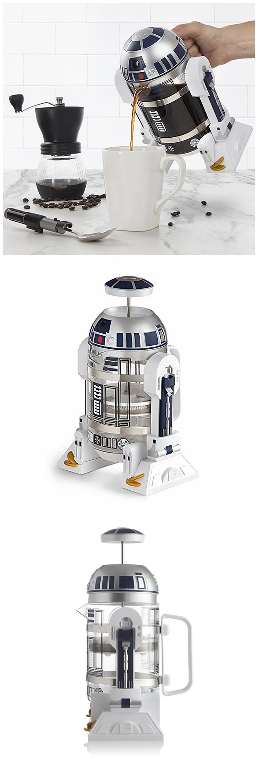 Star Wars R2-D2 Coffee Press (1)