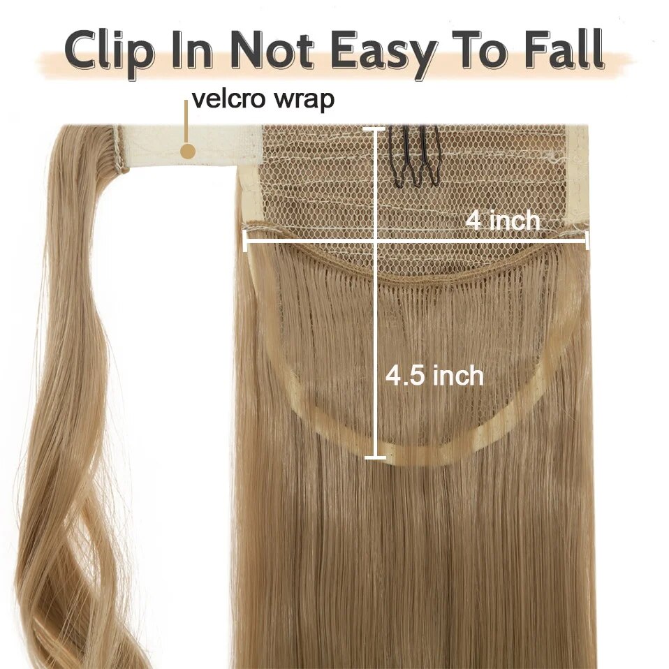 BENEHAIR Wrap Around Ponytail Extension 18