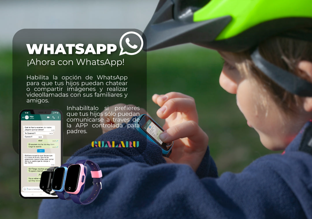 Reloj Inteligente niños Whatsapp