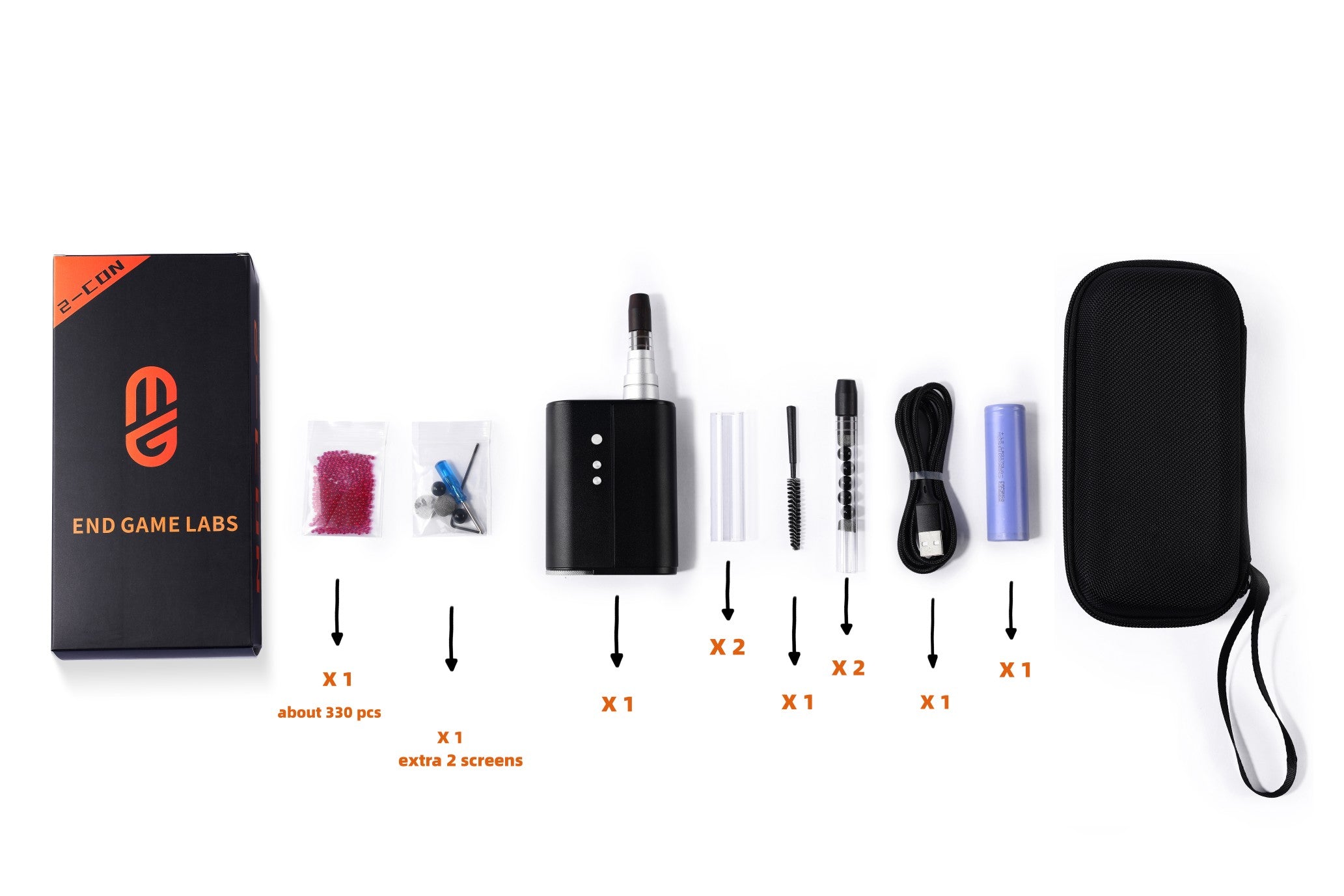  end game labs convection dry herb vaporizer、2-con,cat、eglvape.com