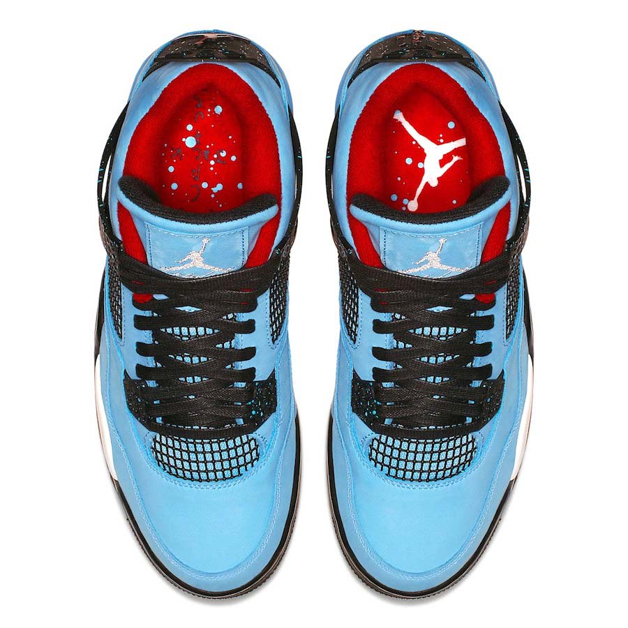 Travis Scott x Air Jordan 4 Cactus Jack Houston Oilers 308497-406