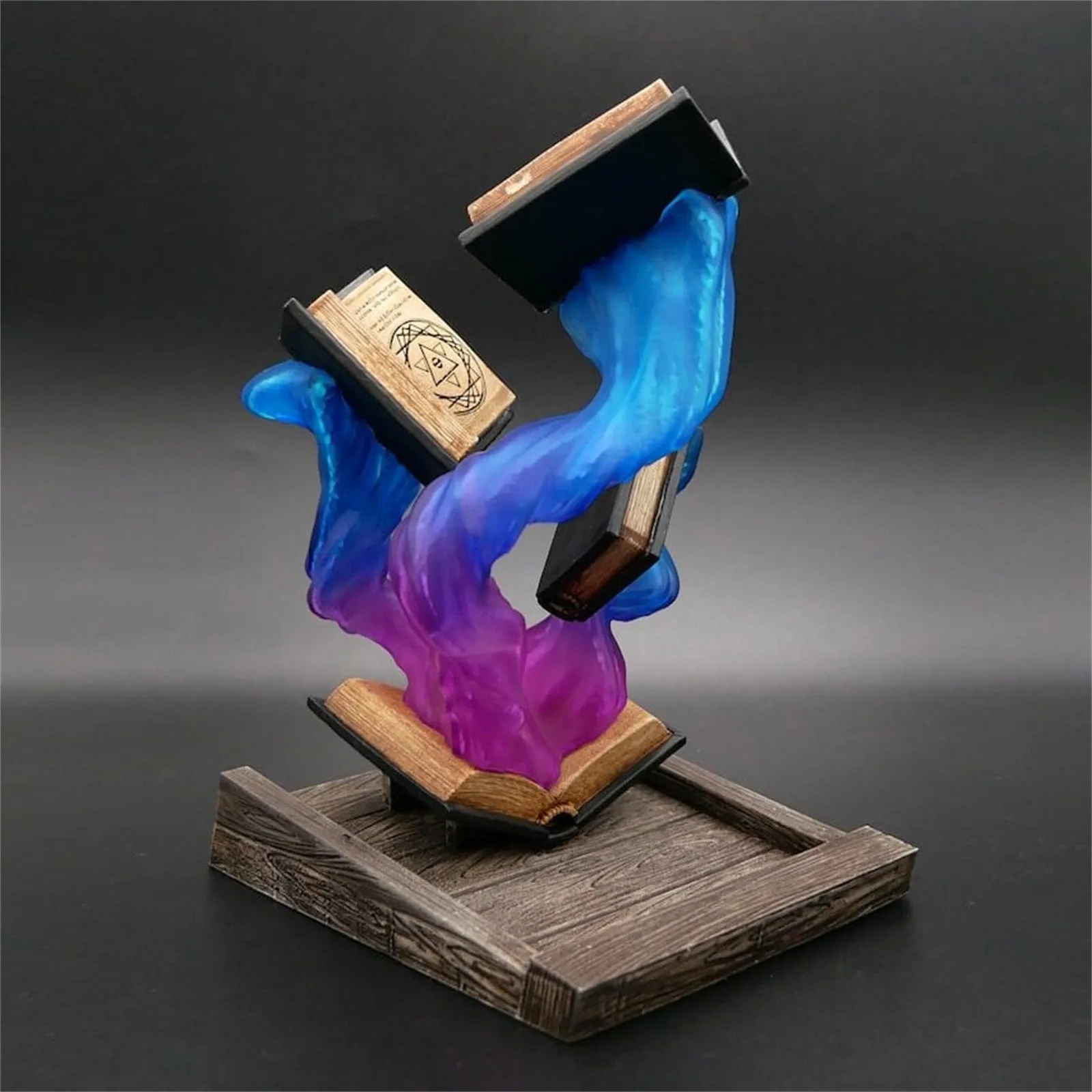 Tomes Of Magics Dice Tower Magics Dice Tower Big Book Dice Tower Ornaments Bust The Self Made Man Statue