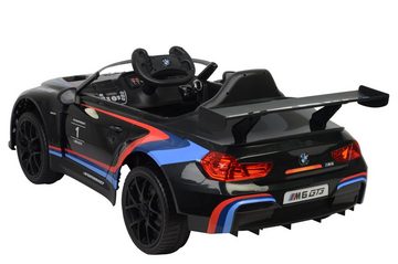 Toys Store Electric Children's Car Children's Electric Car BMW M6 Sport Gt3 Car Bluetooth Eva Leather Seat, Load Capacity 35 kg, AUX/USB Port, MP3 Horn and Engine Sound on the Steering Wheel, Remote Control