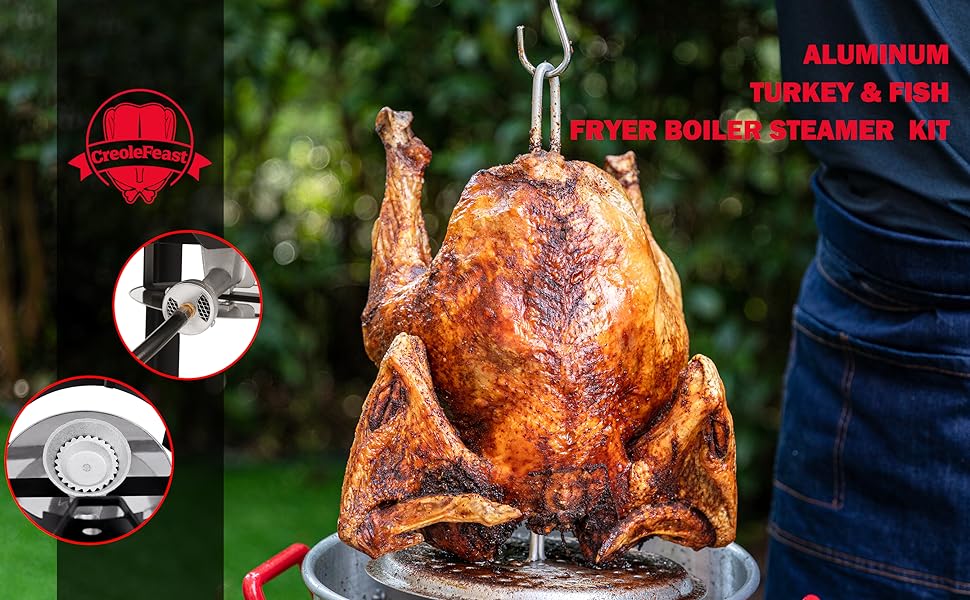 CreoleFeast TFS3010 Propane Turkey Fryer