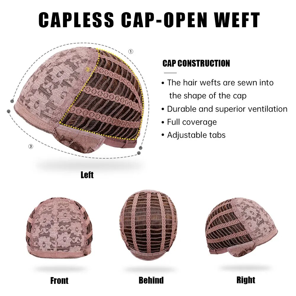 HENRY MARGU Brown Highlight Bob Wig Mixed Color Synthetic Hair for Women Natural Short Straight Wigs with Bangs High Temperature