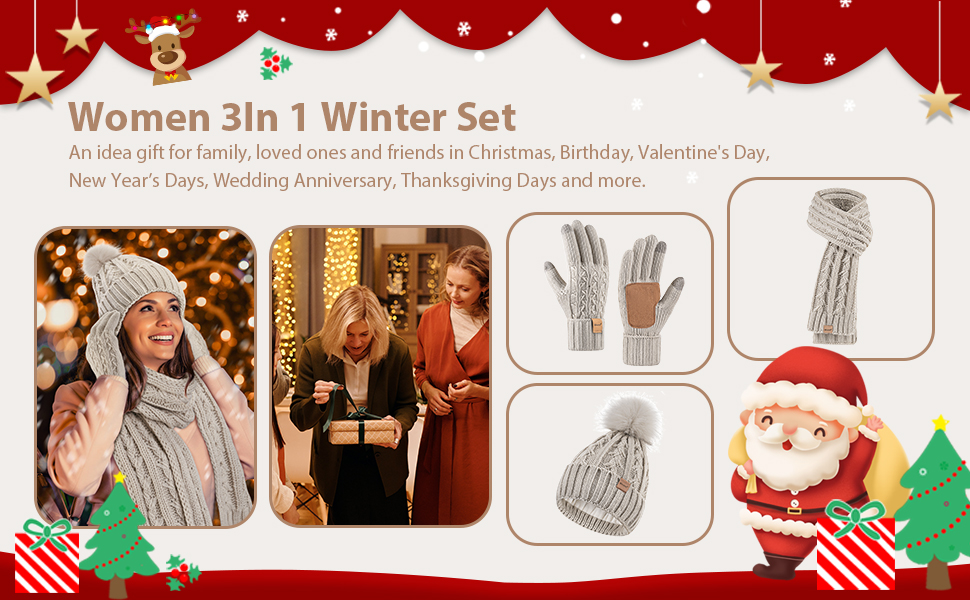 women 3in 1 winter set