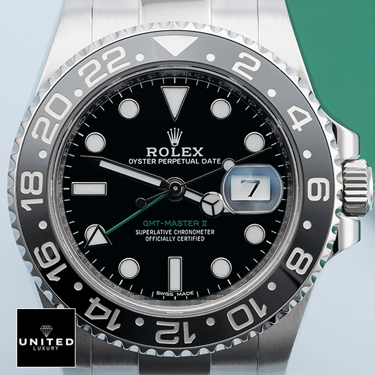 Rolex GMT-Master II 116710LN-0001 Black Dial Oyster Replica 9 Rolex GMT Master 116710LN-0001 Stainless Steel Black Dial