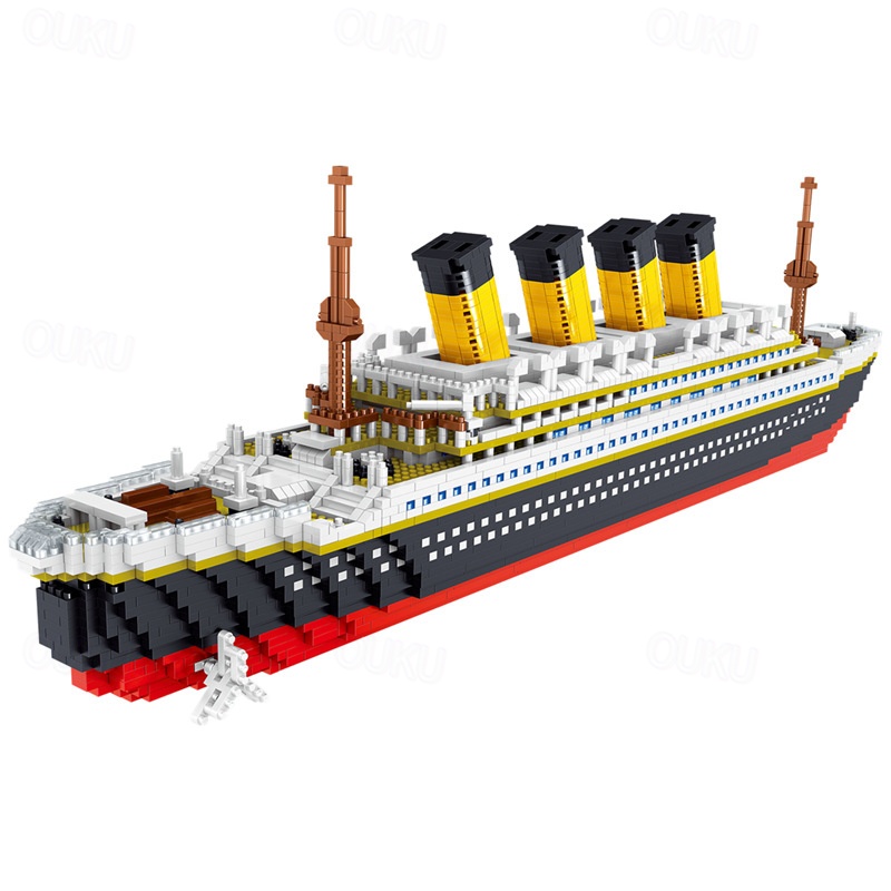 Titanic Ship Model Building Block Set 3D Puzzle Sets DIY Educational Toys Bricks Toy-with 4173Pcs Micro Mini Blocks Ideal Gift for Kids & Adults 2024 - US $86.99 –P6