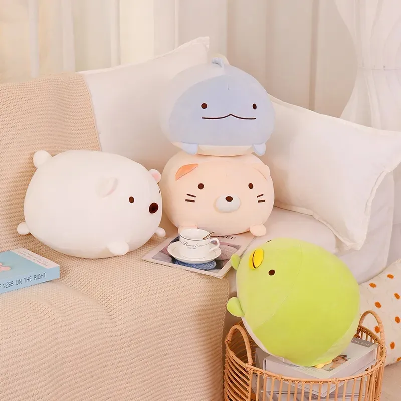 20cm  Kawaii Corner Bio Pillow Japanese Animation Sumikko Gurashi Plush Toy Stuffed Soft Cartoon Kids Girls Valentine Gifts