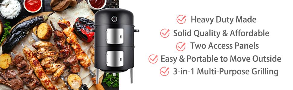 Realcook Smoker Features