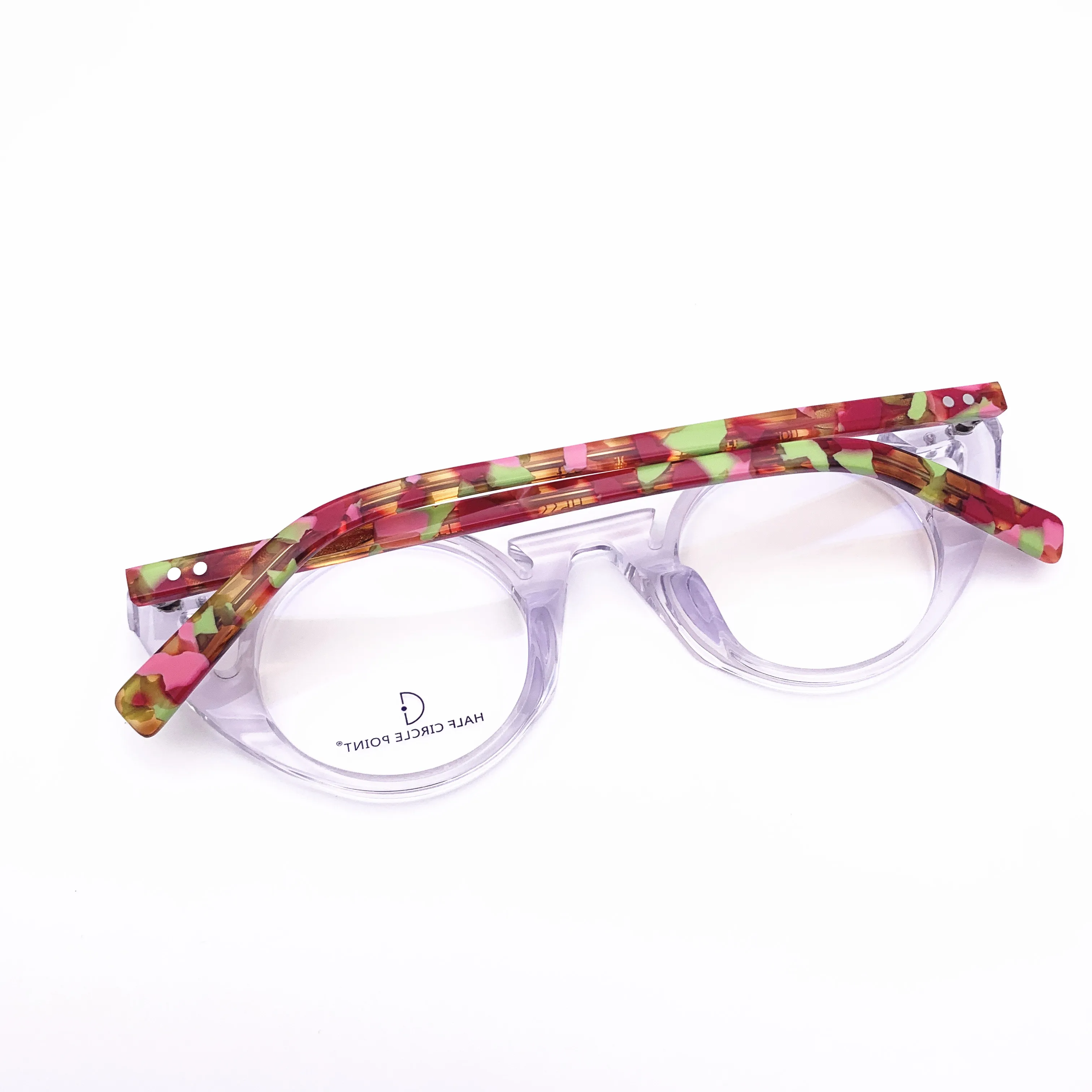 Belight Optiacl Acetate Irregular Shape Glasses Frame Men Women Prescription Eyeglasses Retro Optical Eyewear HP224