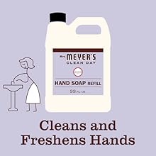 Lavender Scent, Mrs. Meyer's Hand Soap Refill, Bulk