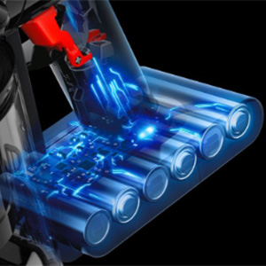 Six-cell energy-dense battery