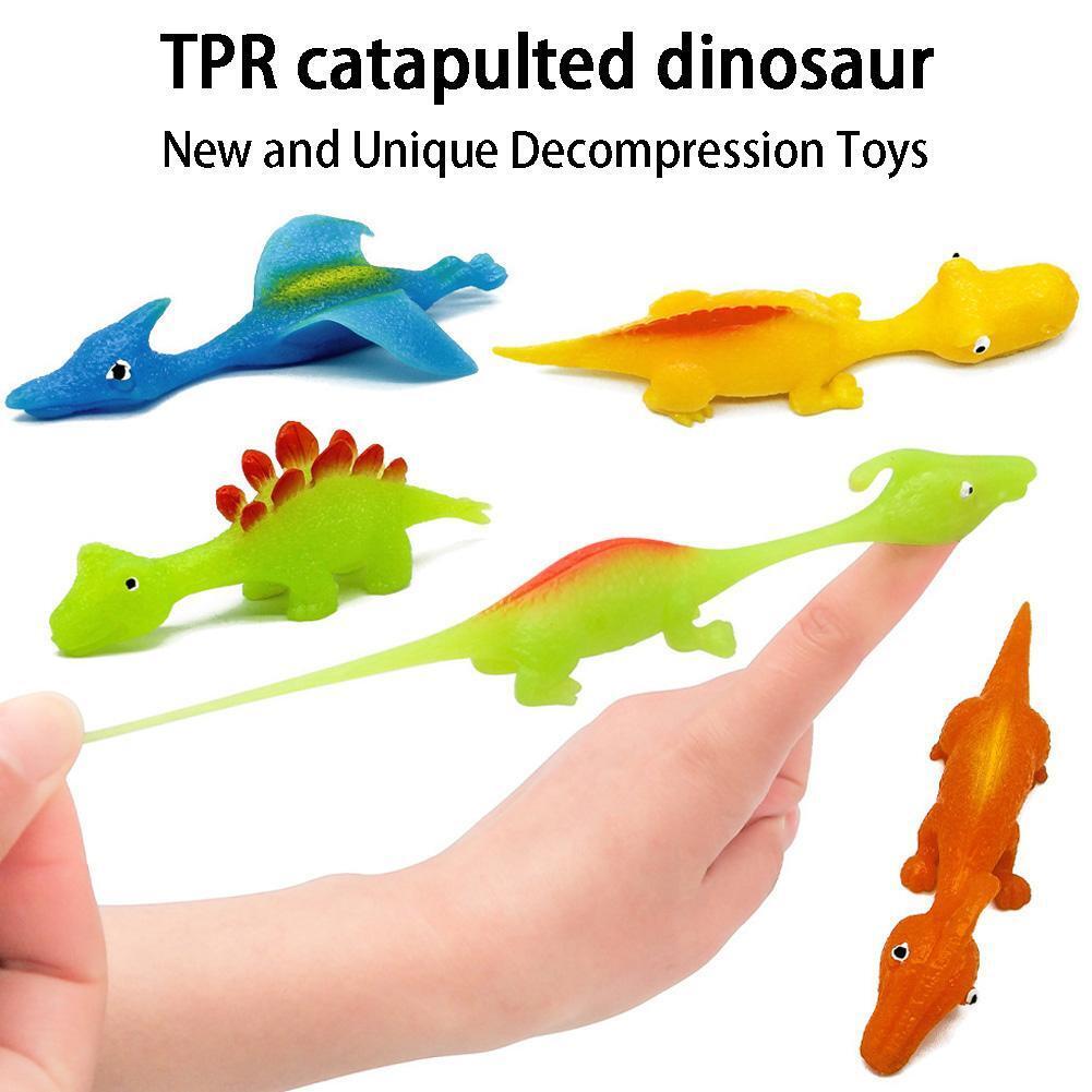 (?EARLY CHRISTMAS SALE - 50% OFF) ?Slingshot Dinosaur Finger Toys, BUY 5 GET 3 FREE & FREE SHIPPING