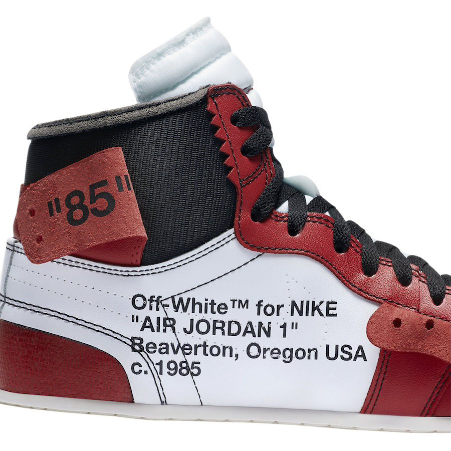 OFF-WHITE x Air Jordan 1 High Chicago AA3834-101