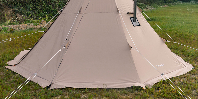 Octa teepee tent