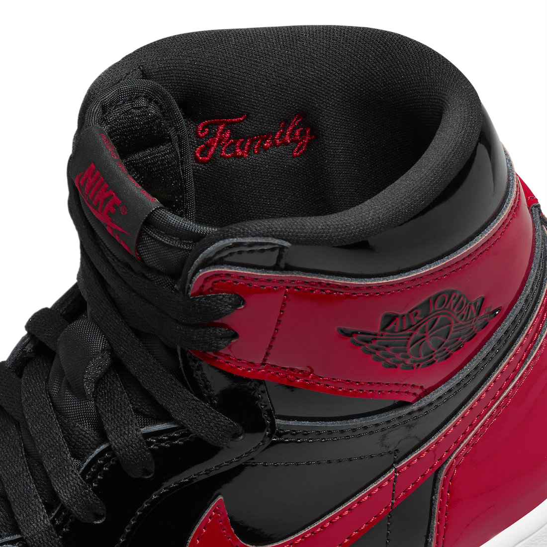 Air Jordan 1 High OG Bred Patent 555088-063