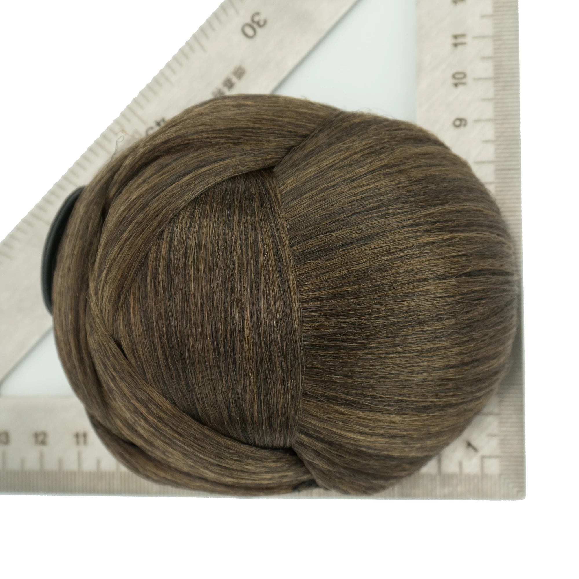 Soowee Synthetic Hair Braided Chignon Dancer Hair Donut Hairpieces Scrunchie Claw Fake Hair Bun Clip Updo Hair Pieces for Women