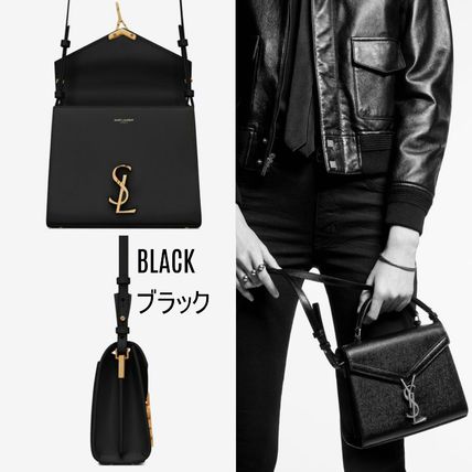 Saint Laurent ショルダーバッグ・ポシェット YSL【入手困難】MINI トップハンドルバッグ “カサンドラ” 全色(3)