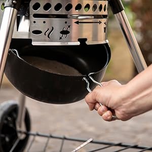 Bottom Damper Smoke Setting & One-Touch Cleaning Systyem