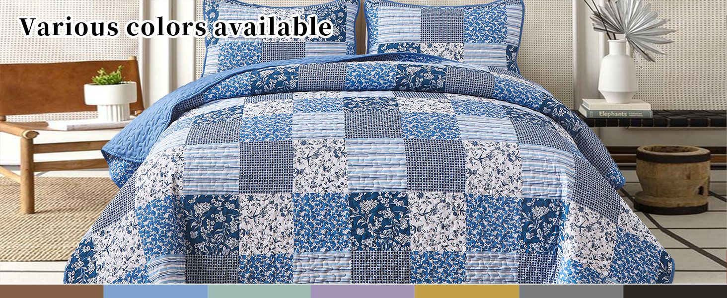 floral and plaid duvet comforter