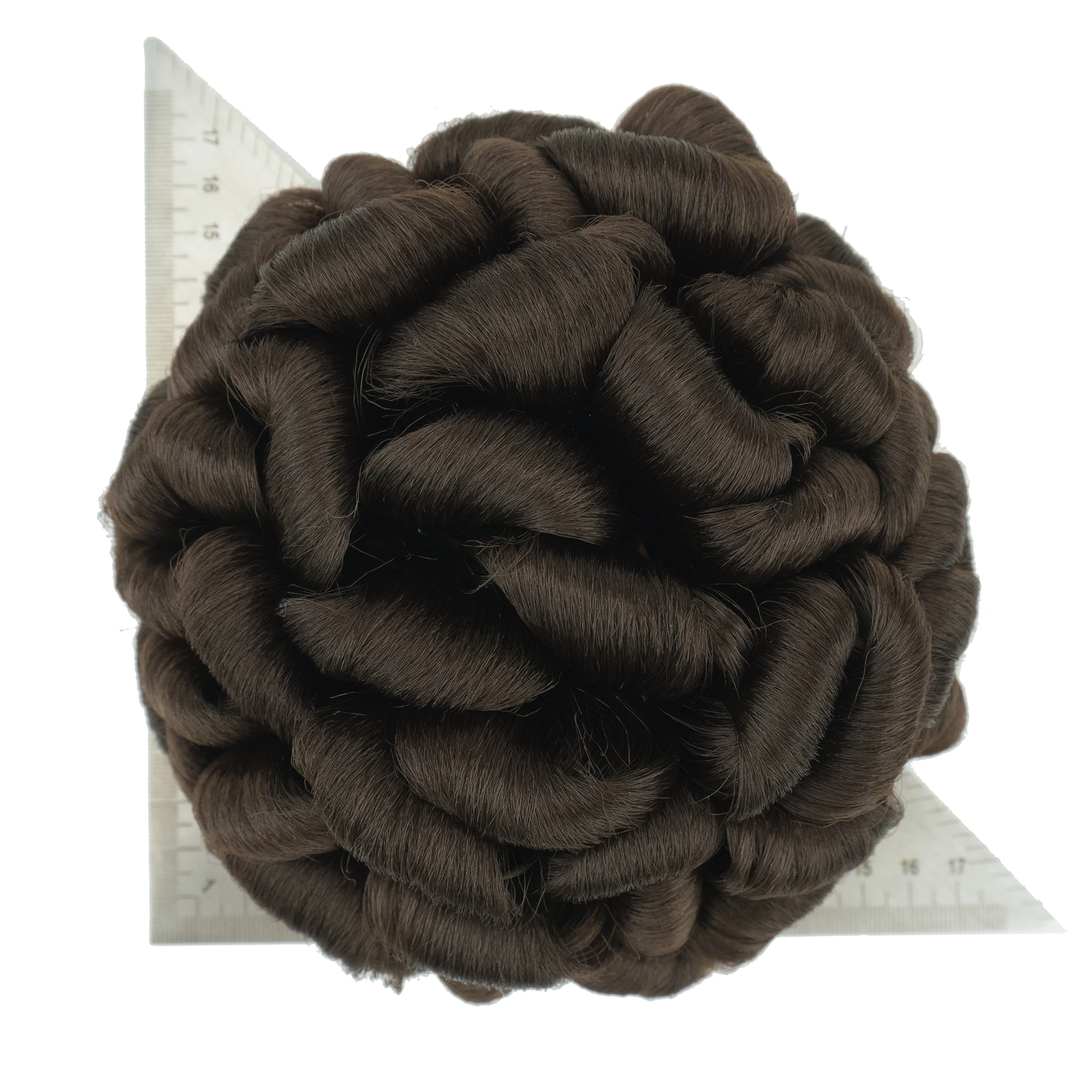 Soowee Large Size Braided Messy Curly Hairstyle Scrunchies Chignon Dancer Hair Cover Donut Hairpiece Hair Buns Updo for Women