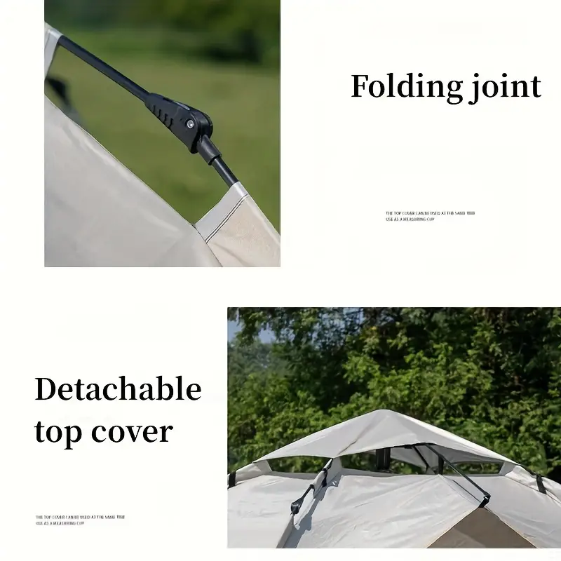 quick setup portable camping tent sun protection for   hiking picnics fishing details 5