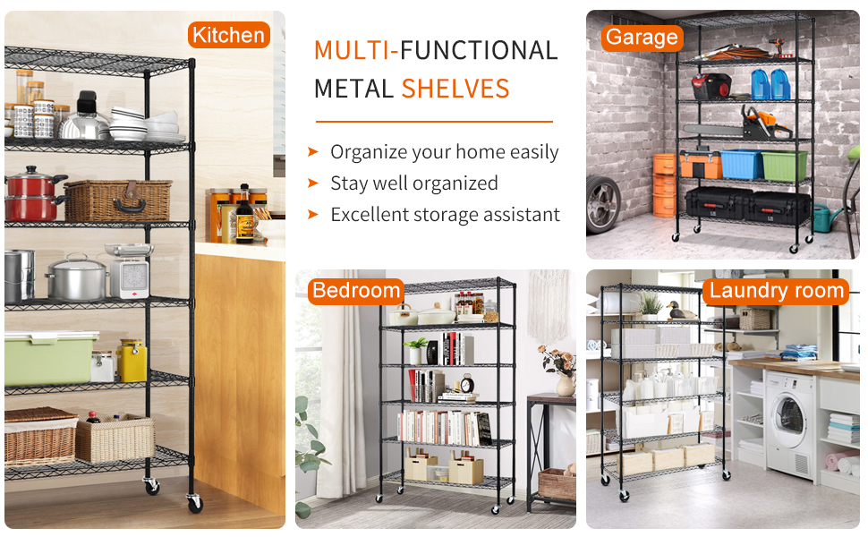 NSF Metal Shelves