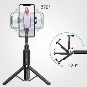 selfie stick tripod bluetooth