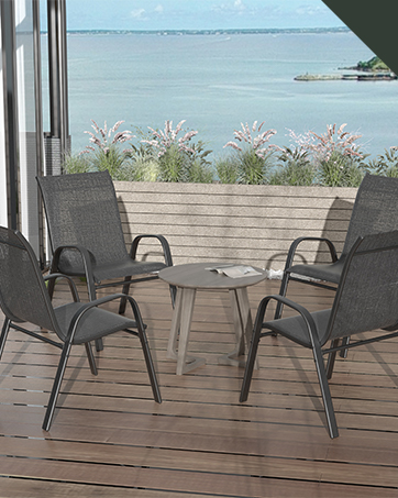  Xilingol Patio Chairs Set