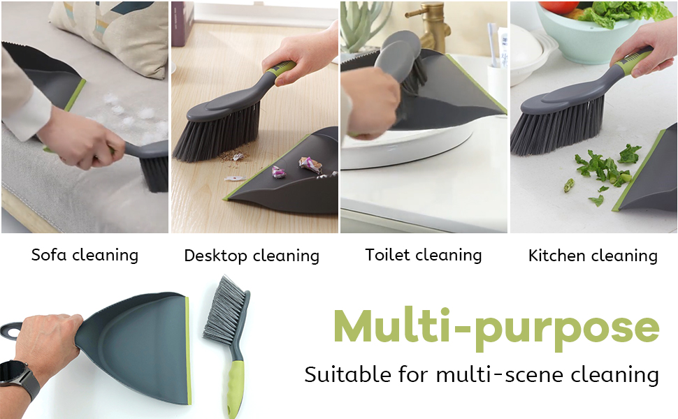 dustpan and brush set