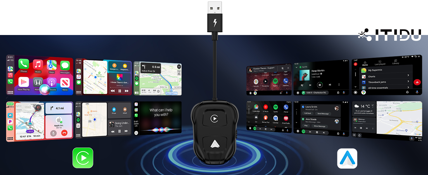 Wireless Carplay/Android Auto Adapter