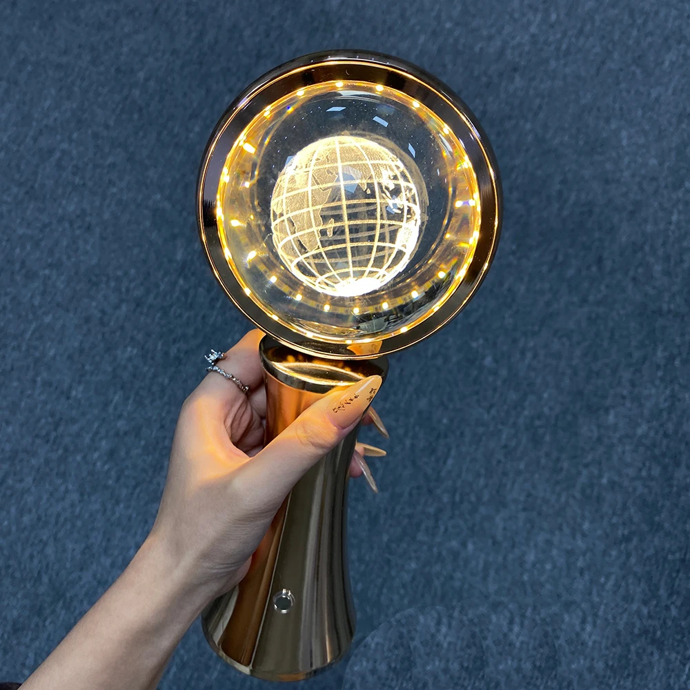 Rotating Globe Table Lamp 2023 New Arrival 16 RGB Touch Control Beautiful LED Night Light