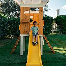 AVENLUR OUTDOOR SWINGSET Playset Climb Swing Outdoor swingset Slide Toddlers kids